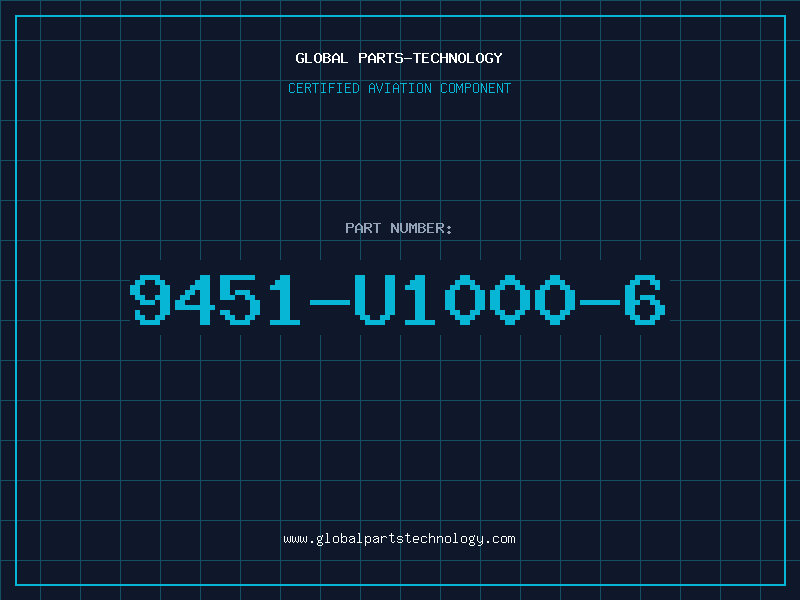 Aviation Part 9451-U1000-6