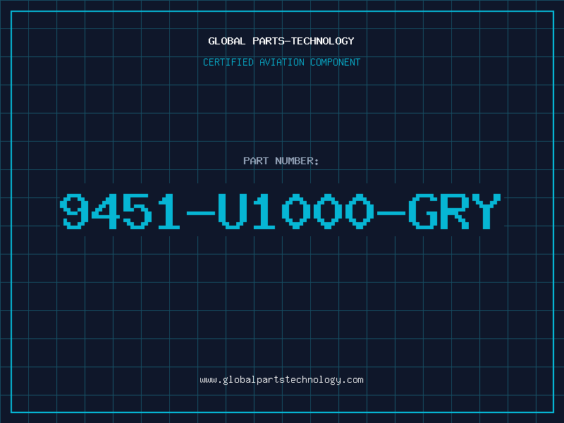 Aviation Part 9451-U1000-GRY