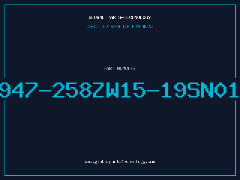 Aviation Part 947-258ZW15-19SN01