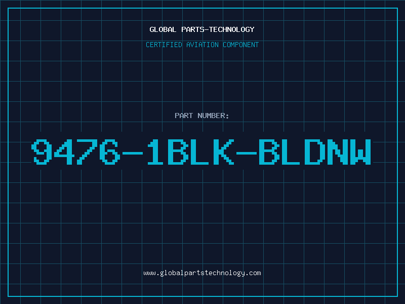 Aviation Part 9476-1BLK-BLDNW