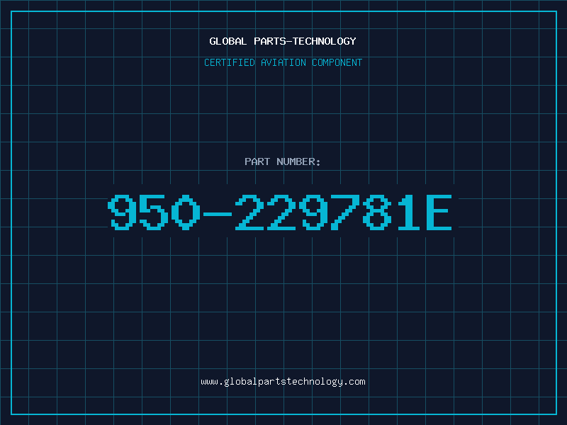 Aviation Part 950-229781E