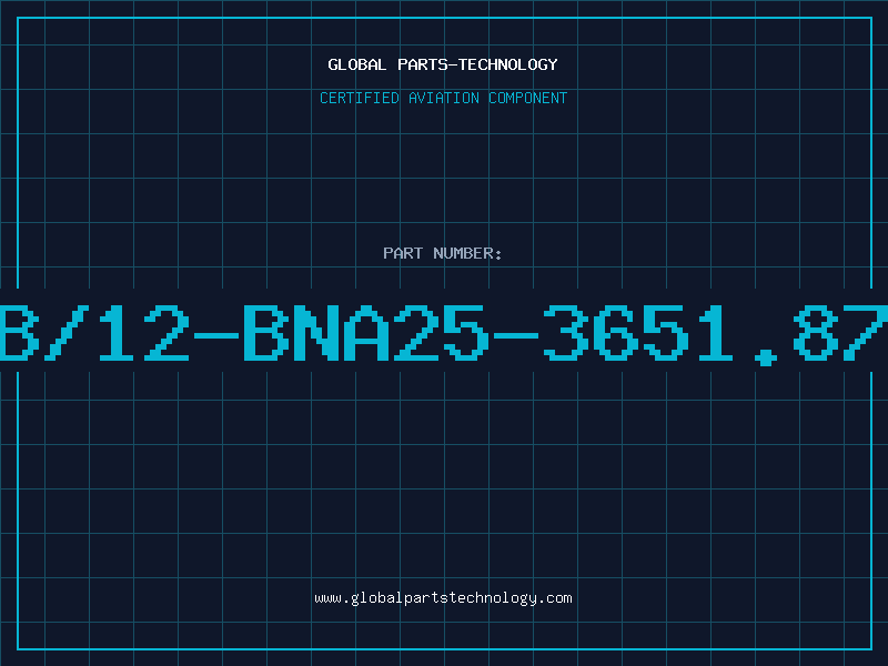 Aviation Part 950-FB/12-BNA25-3651.871.062