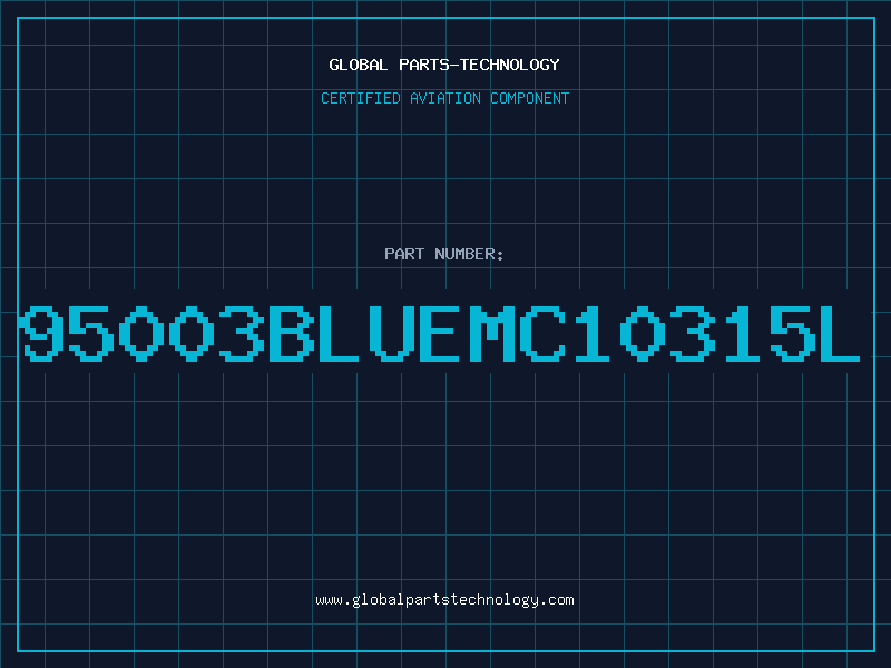 Aviation Part 95003BLUEMC10315L
