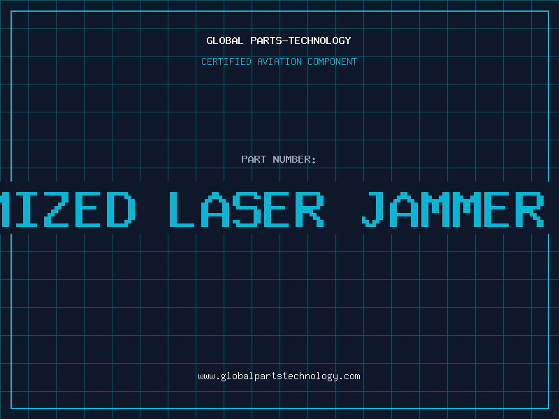 Aviation Part 9500ci customized laser jammer radar system