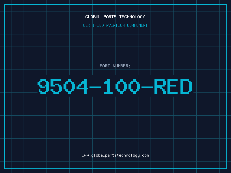 Aviation Part 9504-100-RED