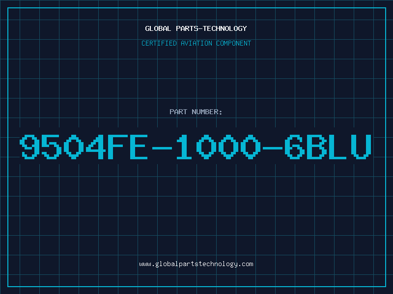 Aviation Part 9504FE-1000-6BLU