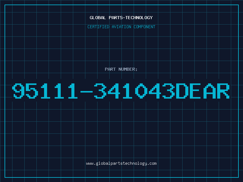 Aviation Part 95111-341043DEAR