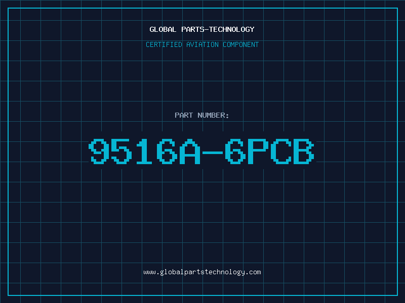 Aviation Part 9516A-6PCB