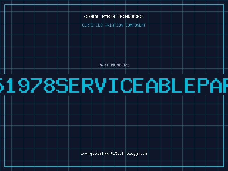Aviation Part 951978serviceablepart