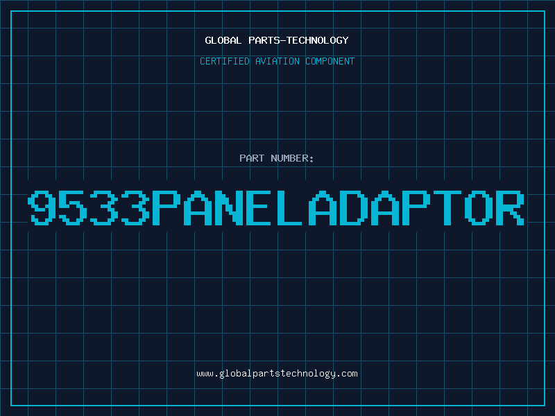 Aviation Part 9533PANELADAPTOR