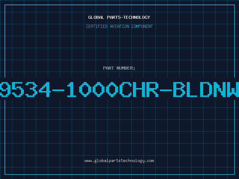 Aviation Part 9534-1000CHR-BLDNW