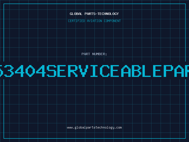 Aviation Part 953404serviceablepart
