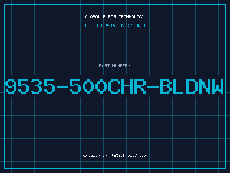 Aviation Part 9535-500CHR-BLDNW