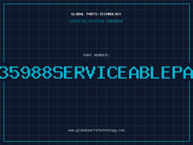 Aviation Part 9535988serviceablepart