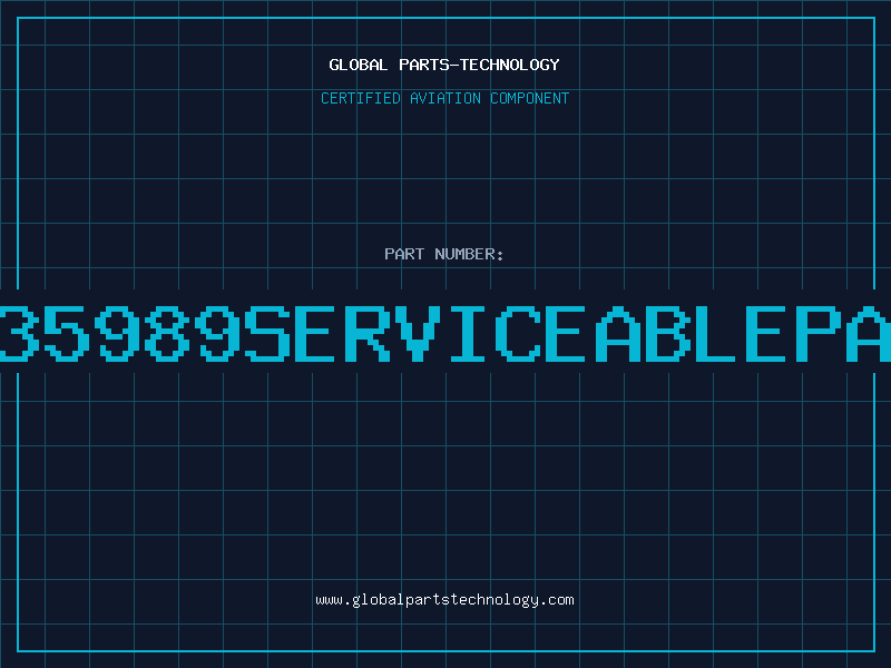Aviation Part 9535989serviceablepart