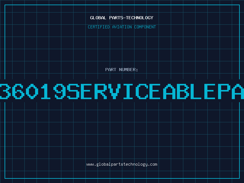 Aviation Part 9536019serviceablepart