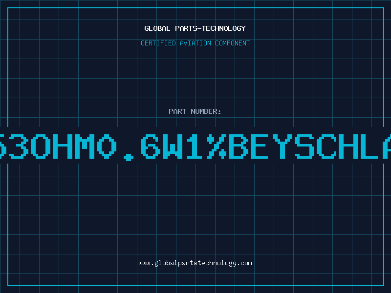 Aviation Part 953OHM0.6W1%BEYSCHLAG