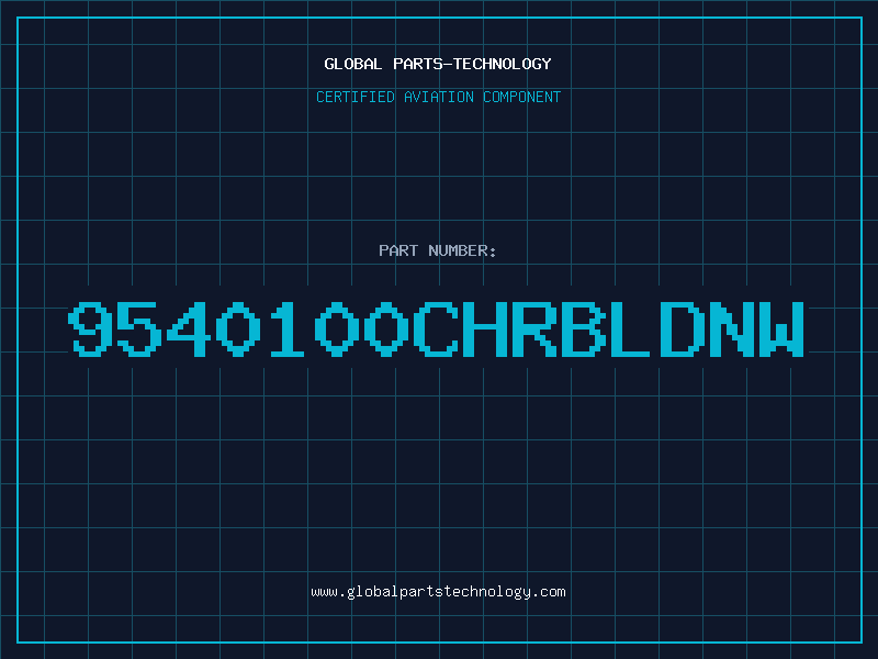 Aviation Part 9540100CHRBLDNW