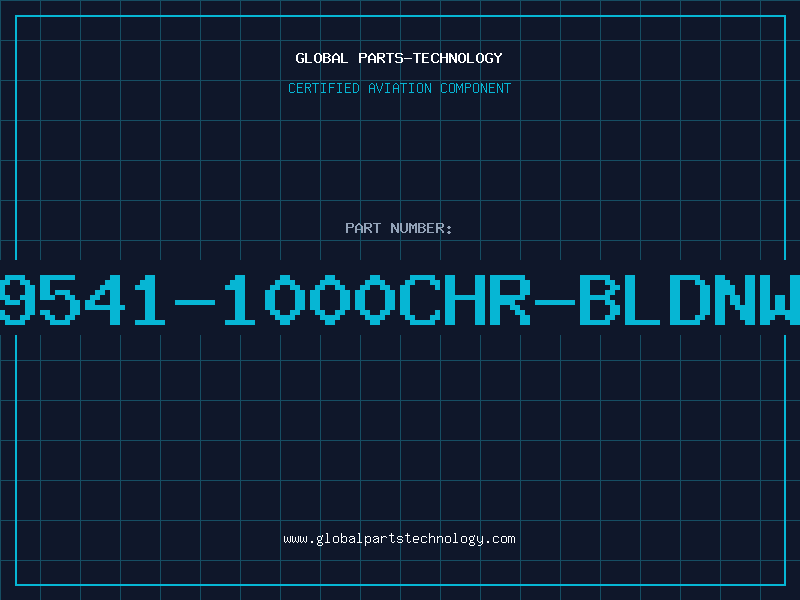 Aviation Part 9541-1000CHR-BLDNW