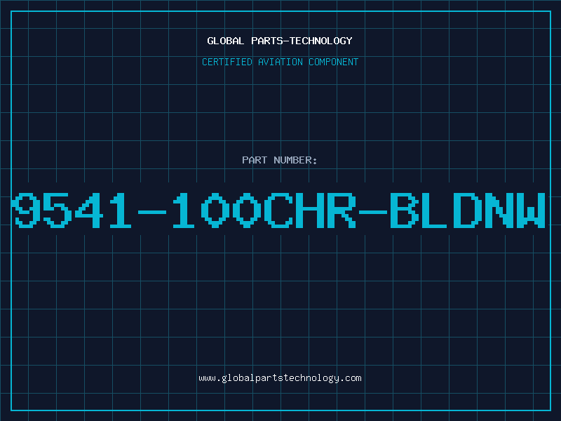 Aviation Part 9541-100CHR-BLDNW