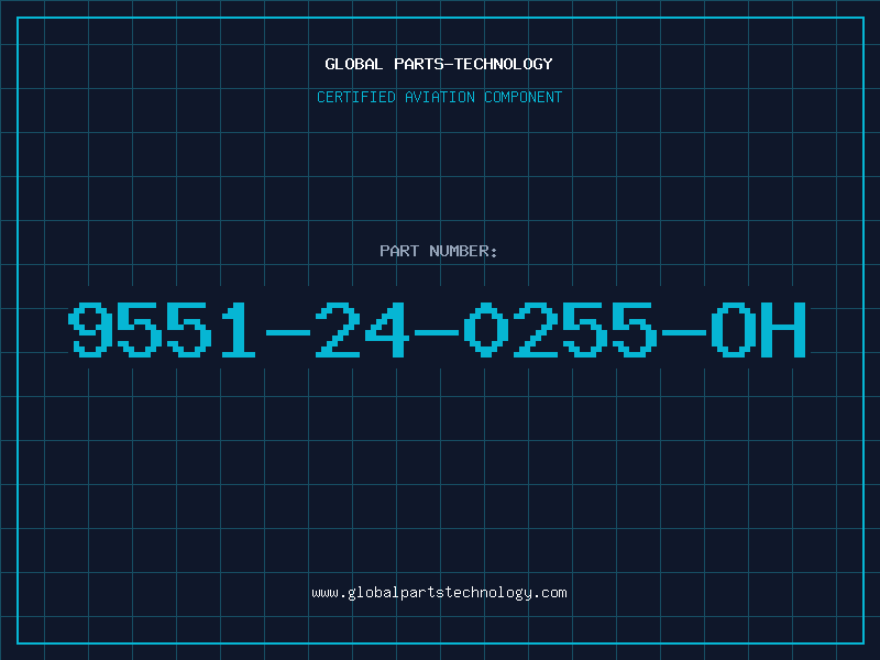 Aviation Part 9551-24-0255-OH