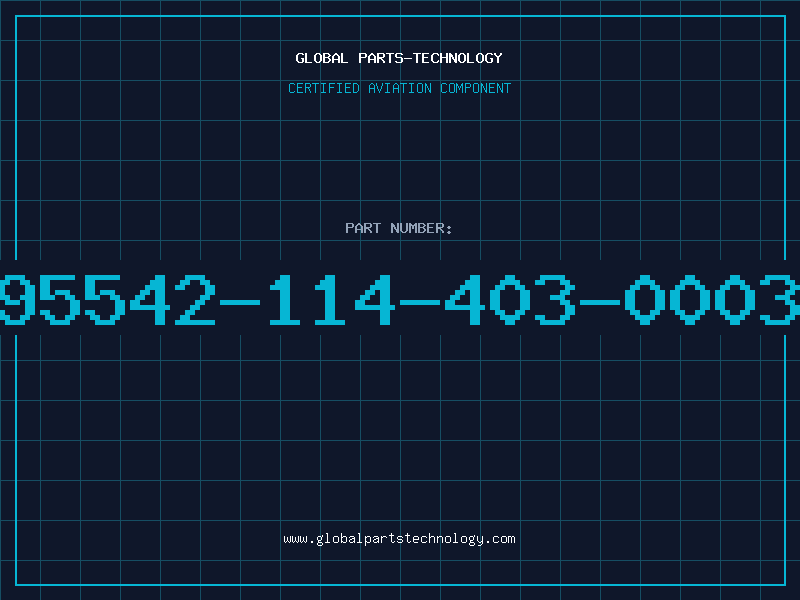Aviation Part 95542-114-403-0003