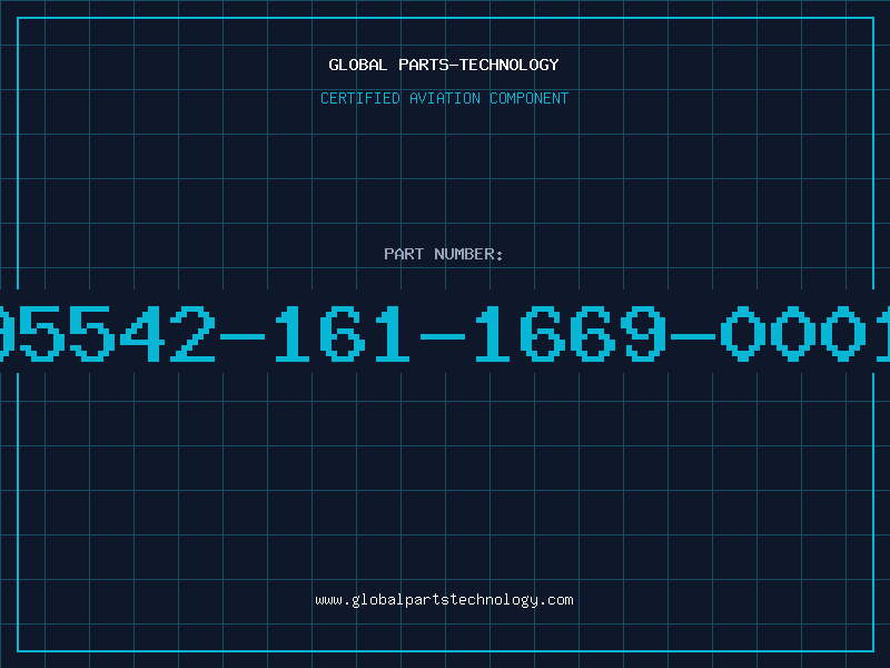 Aviation Part 95542-161-1669-0001
