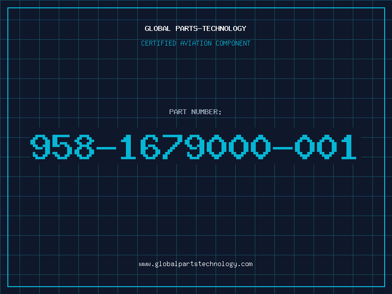 Aviation Part 958-1679000-001