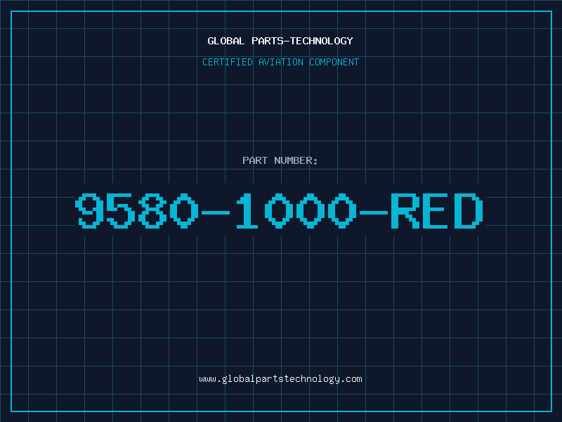 Aviation Part 9580-1000-RED