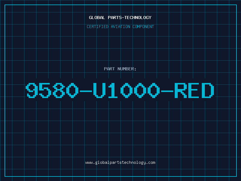 Aviation Part 9580-U1000-RED