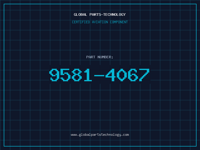 Aviation Part 9581-4067