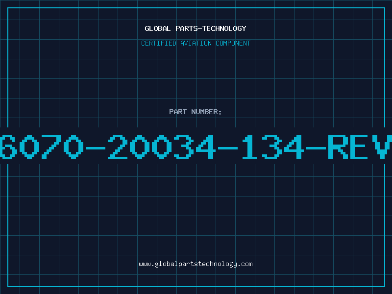 Aviation Part 96070-20034-134-REVF