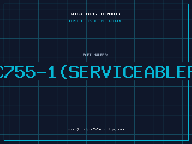 Aviation Part 960C755-1(serviceablepart