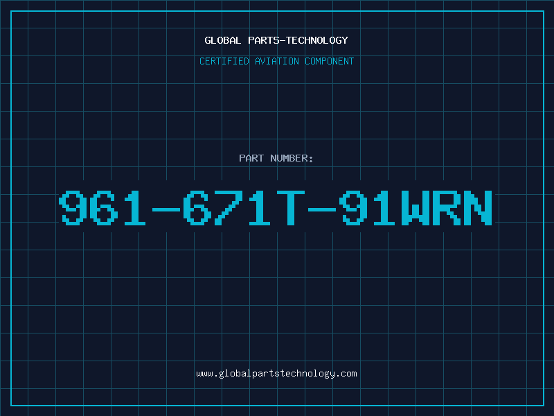 Aviation Part 961-671T-91WRN