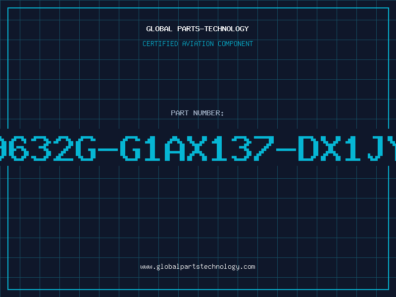Aviation Part 9632G-G1AX137-DX1JY