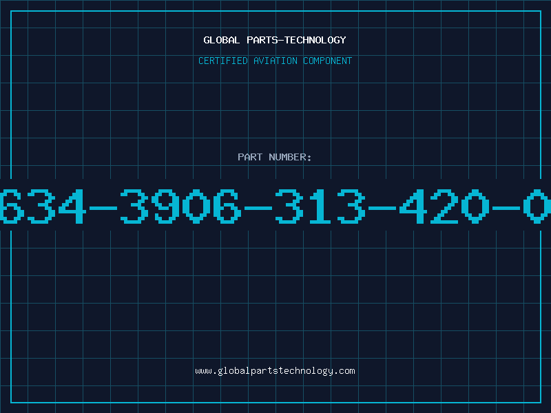 Aviation Part 9634-3906-313-420-01