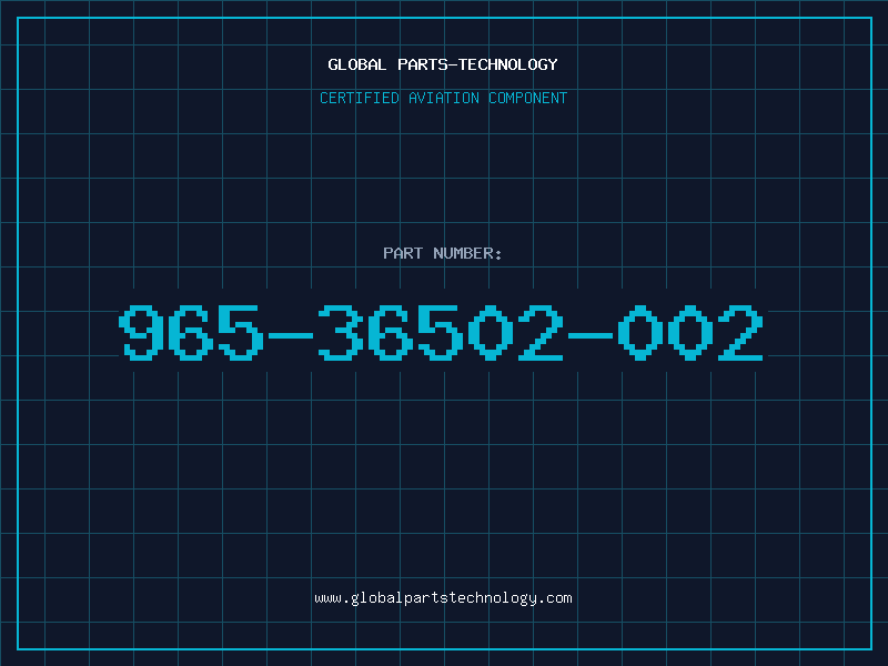 Aviation Part 965-36502-002