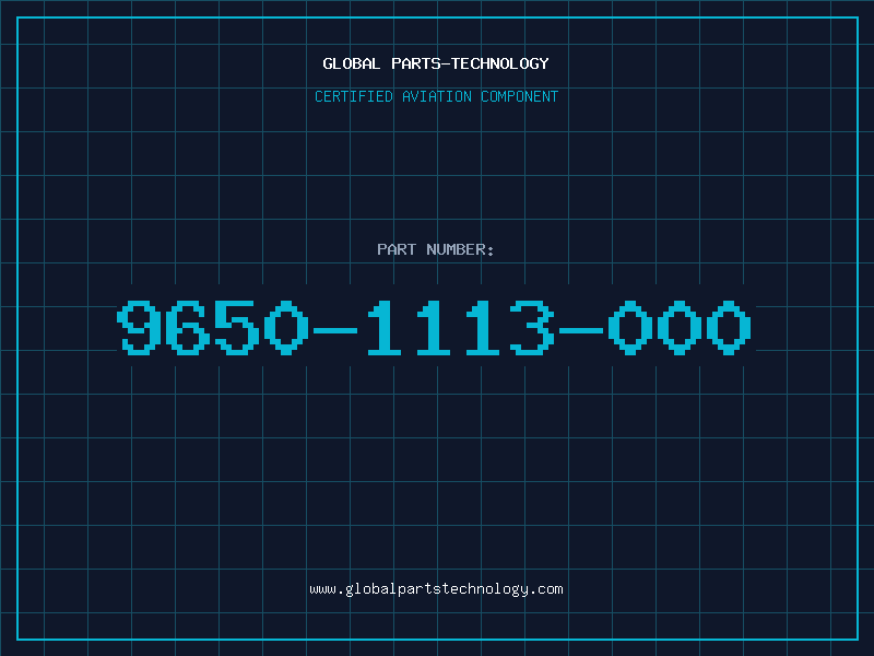 Aviation Part 9650-1113-000