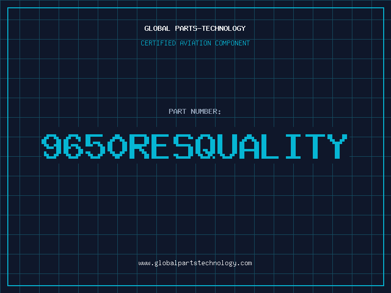 Aviation Part 9650RESQUALITY