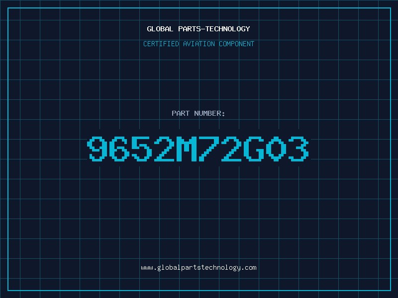 Aviation Part 9652M72G03
