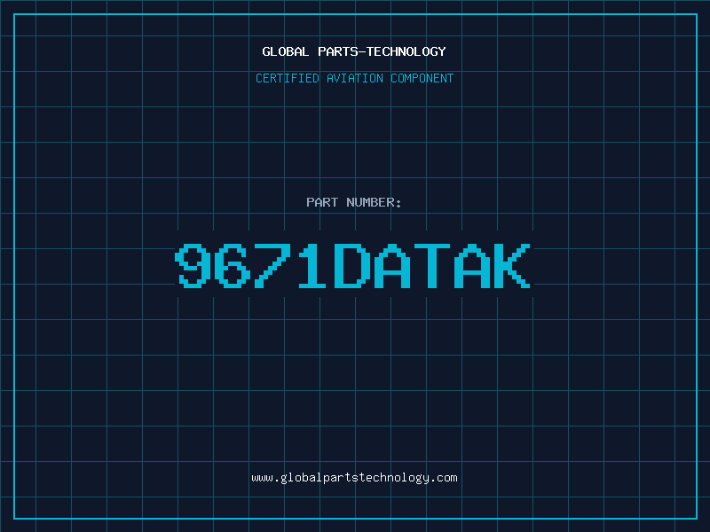 Aviation Part 9671DATAK