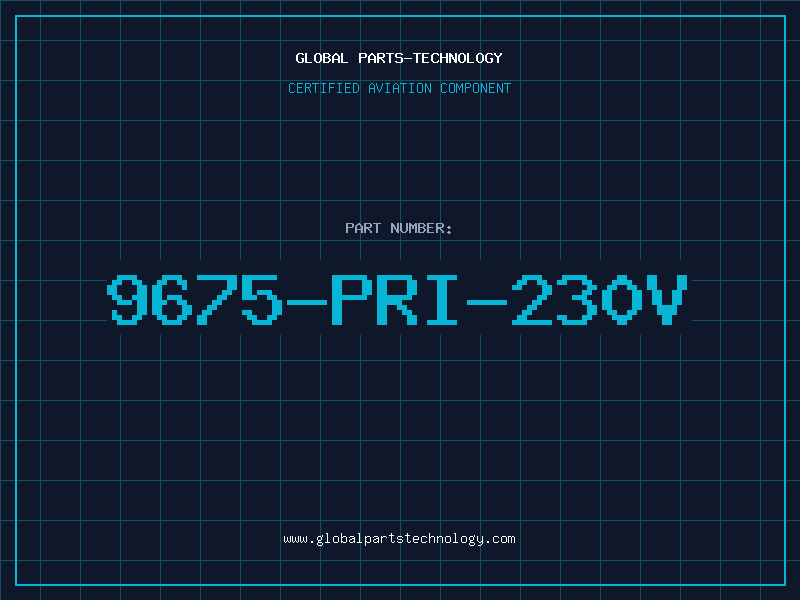 Aviation Part 9675-PRI-230V
