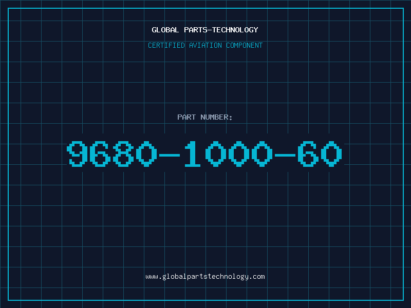 Aviation Part 9680-1000-60