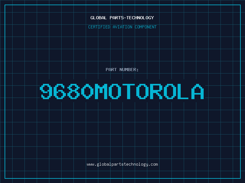 Aviation Part 9680MOTOROLA