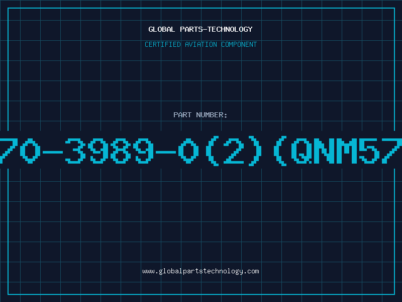 Aviation Part 970-3989-0(2)(QNM57A