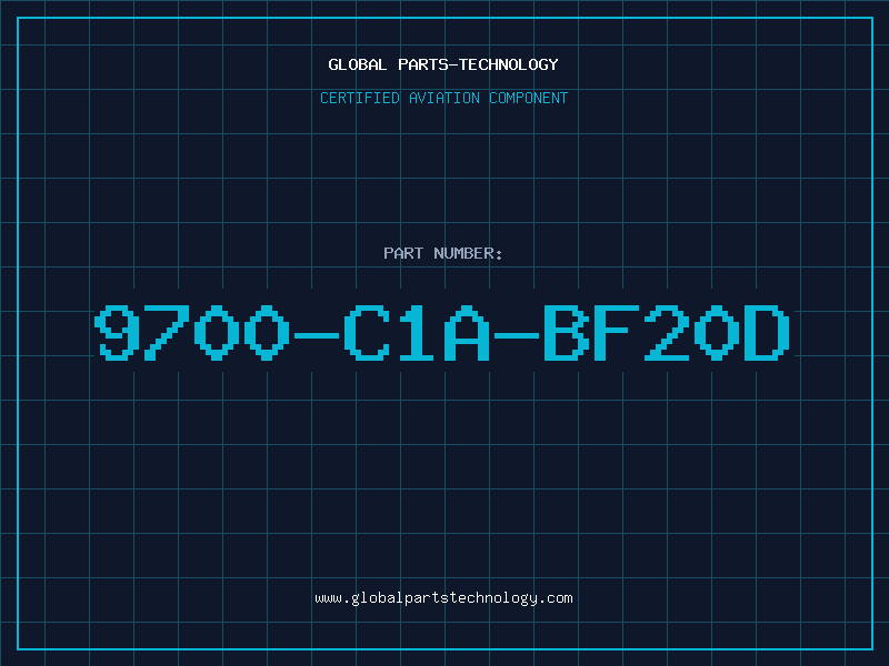 Aviation Part 9700-C1A-BF20D