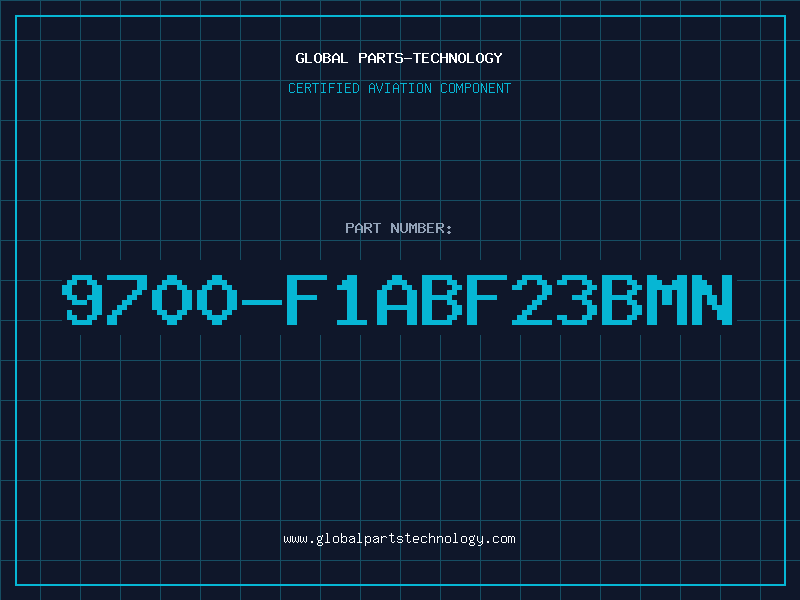 Aviation Part 9700-F1ABF23BMN