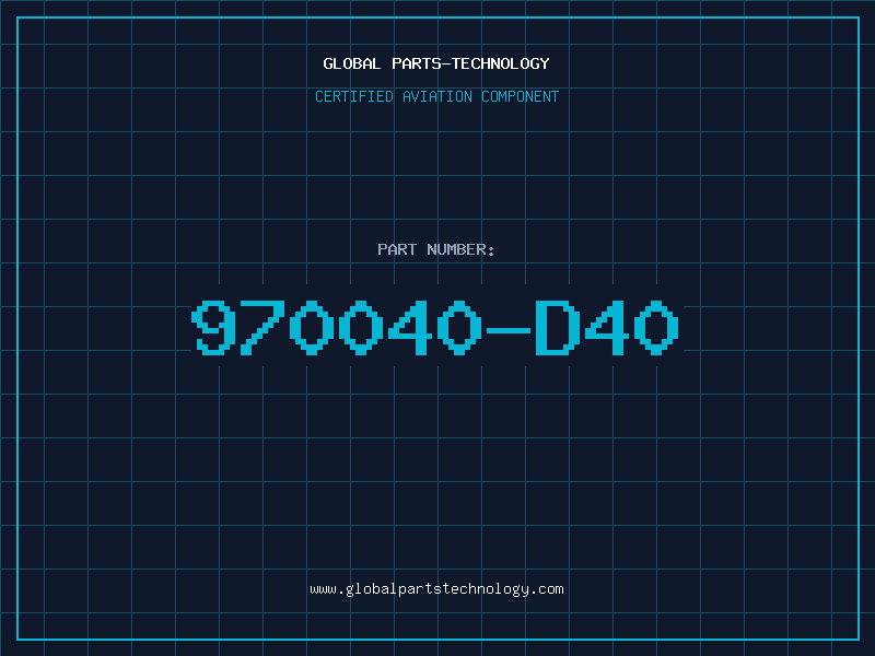 Aviation Part 970040-D40
