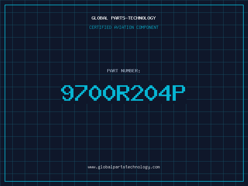 Aviation Part 9700R204P