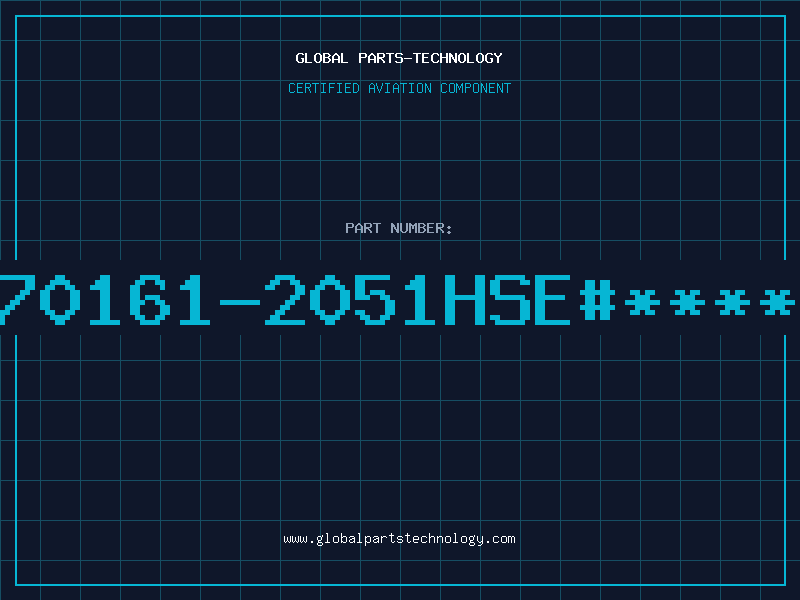 Aviation Part 970161-2051HSE#****9
